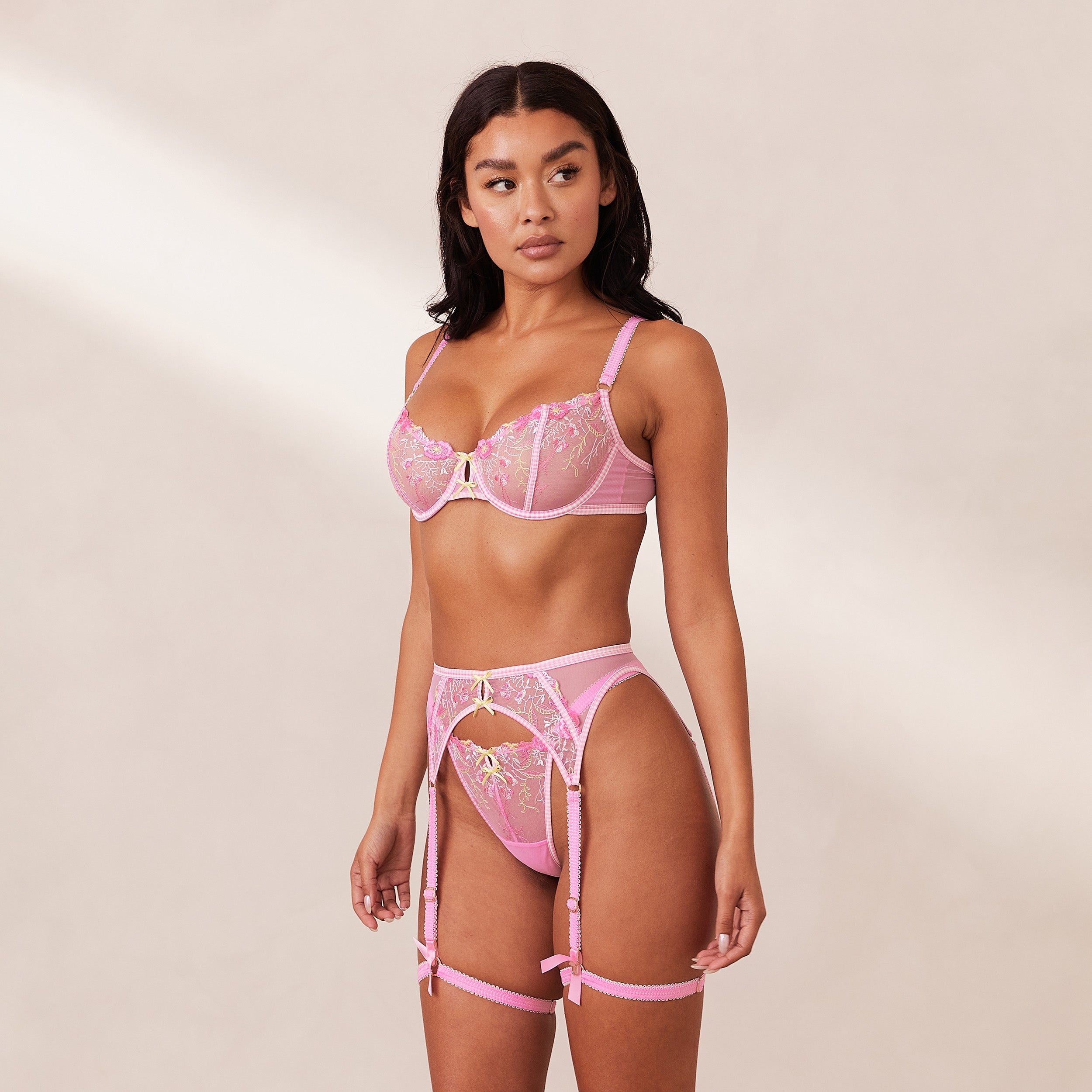 Pink underwear set KF9324