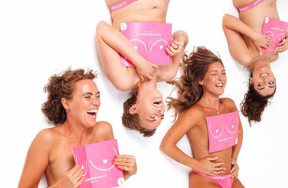 Breast Cancer Campaign with Lounge Underwear