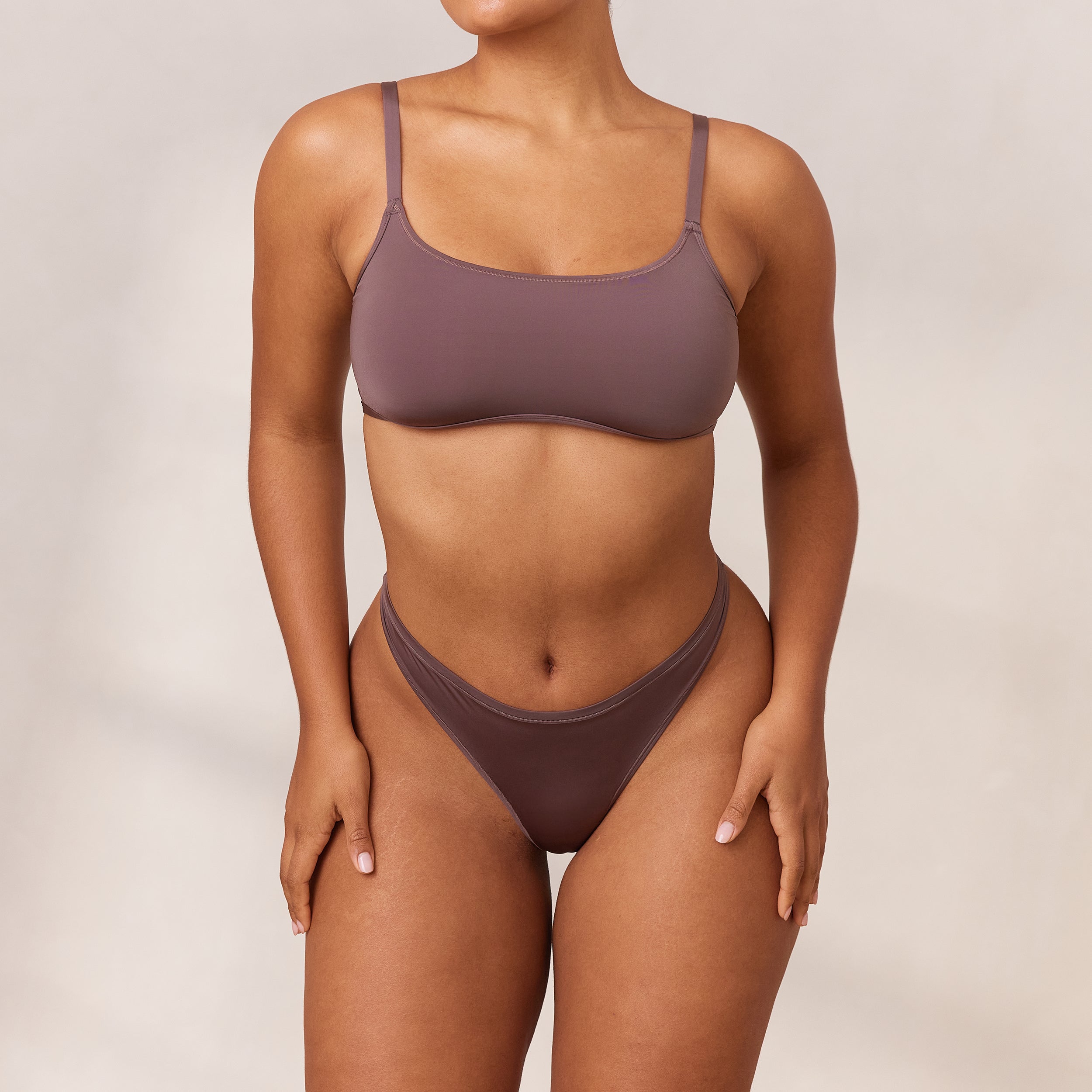 Barely There Bralette Damson