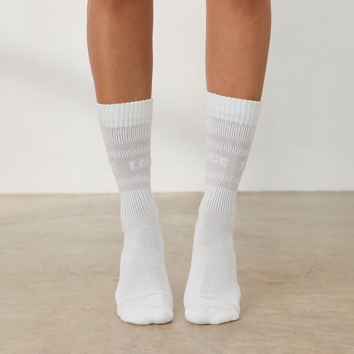 Essential Socks (2-Pack) - Cream