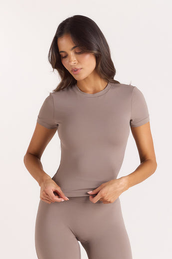 ContourSoft Short Sleeve T-Shirt - Mushroom