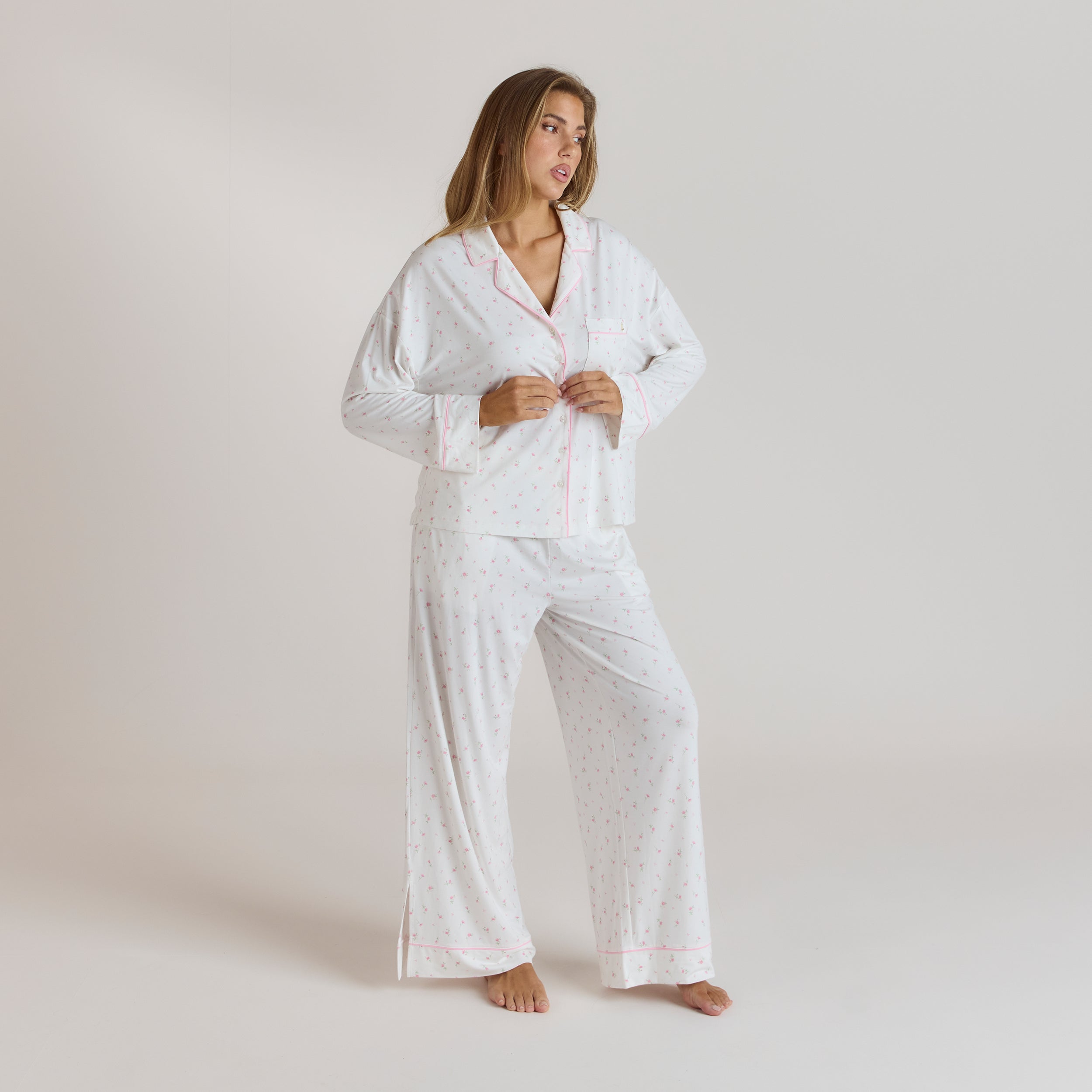 Modal Pyjama Bottoms | Modal Pyjama Bottoms - Floral Print