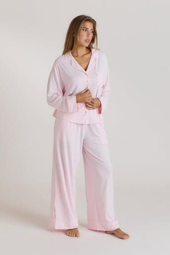 Modal Pyjama Bottoms - Pink alternate