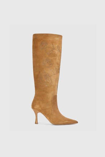 Nova Knee-High Boots - Tan