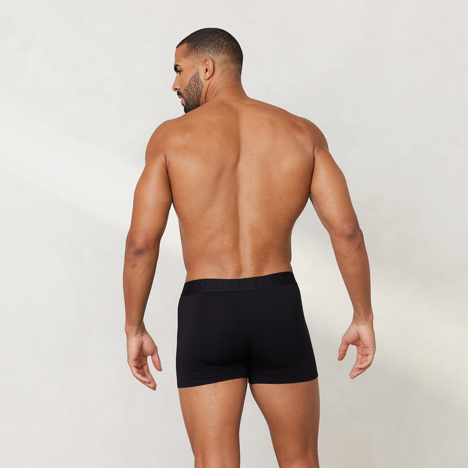 Metcoff Boxer Men's Luxe Boxers (3-Pack) - Black