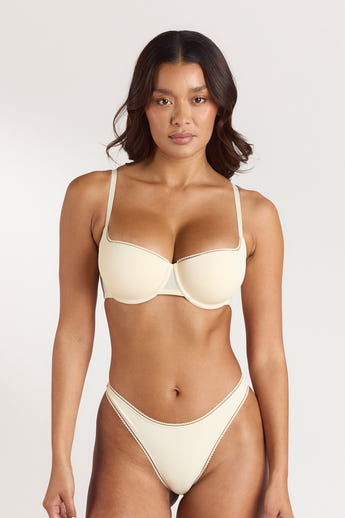 Comfort Extreme Push-Up Balconette Bra - Latte alternate
