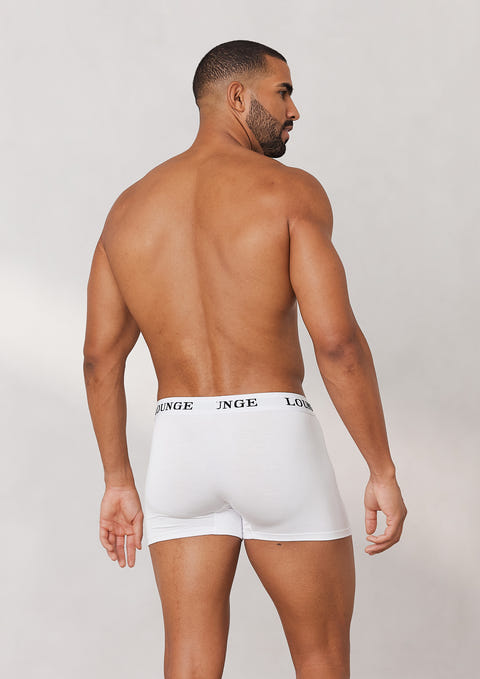 Men's Everyday Boxers (3 Pack) - White – Lounge Underwear