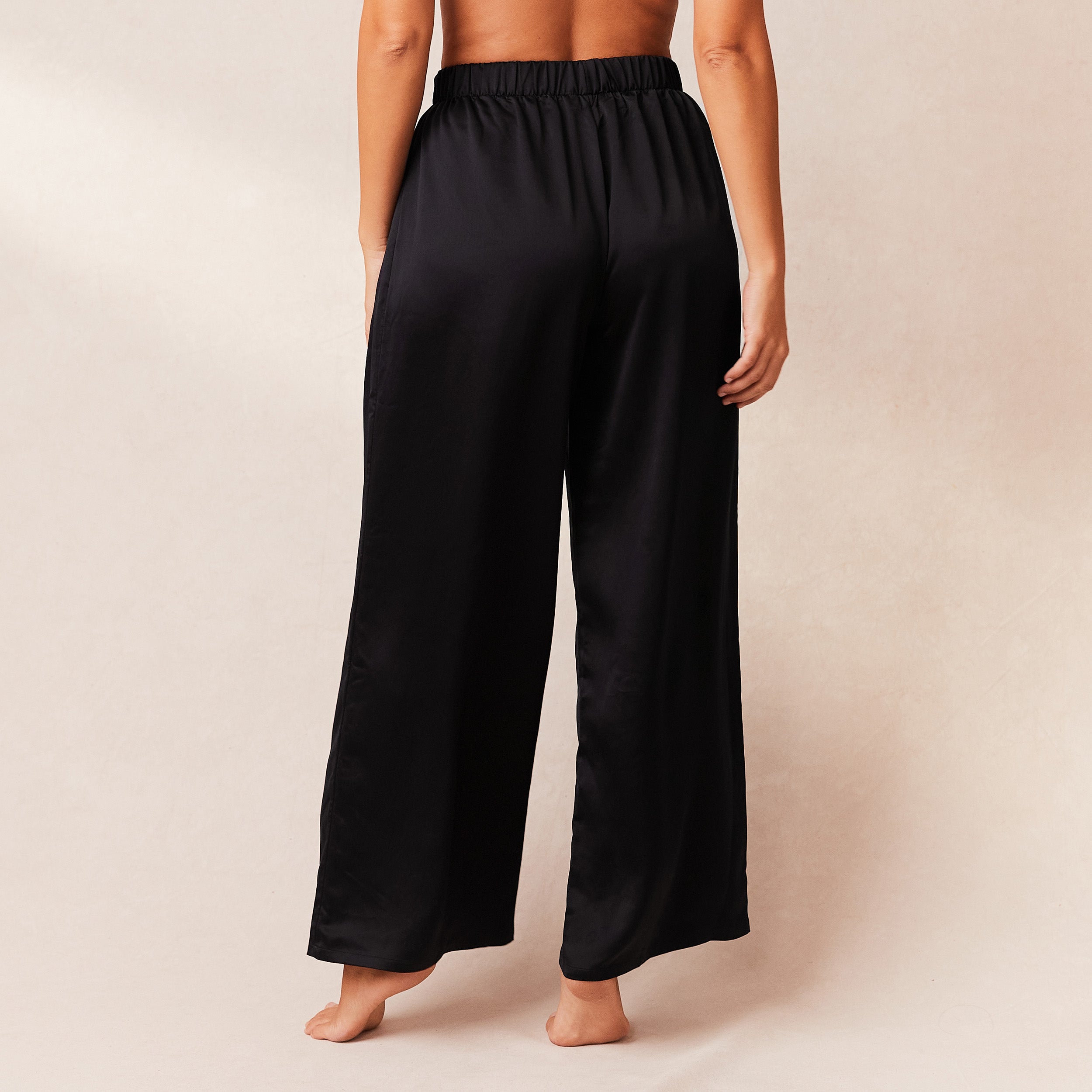 Classic Satin Pyjama Trousers | Samaria, S