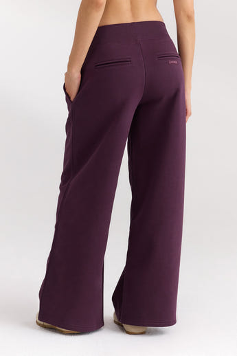 Straight-Leg Joggers - Cherry Lacquer alternate
