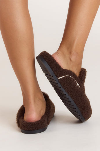 Anya Mule Slippers - Chocolate alternate