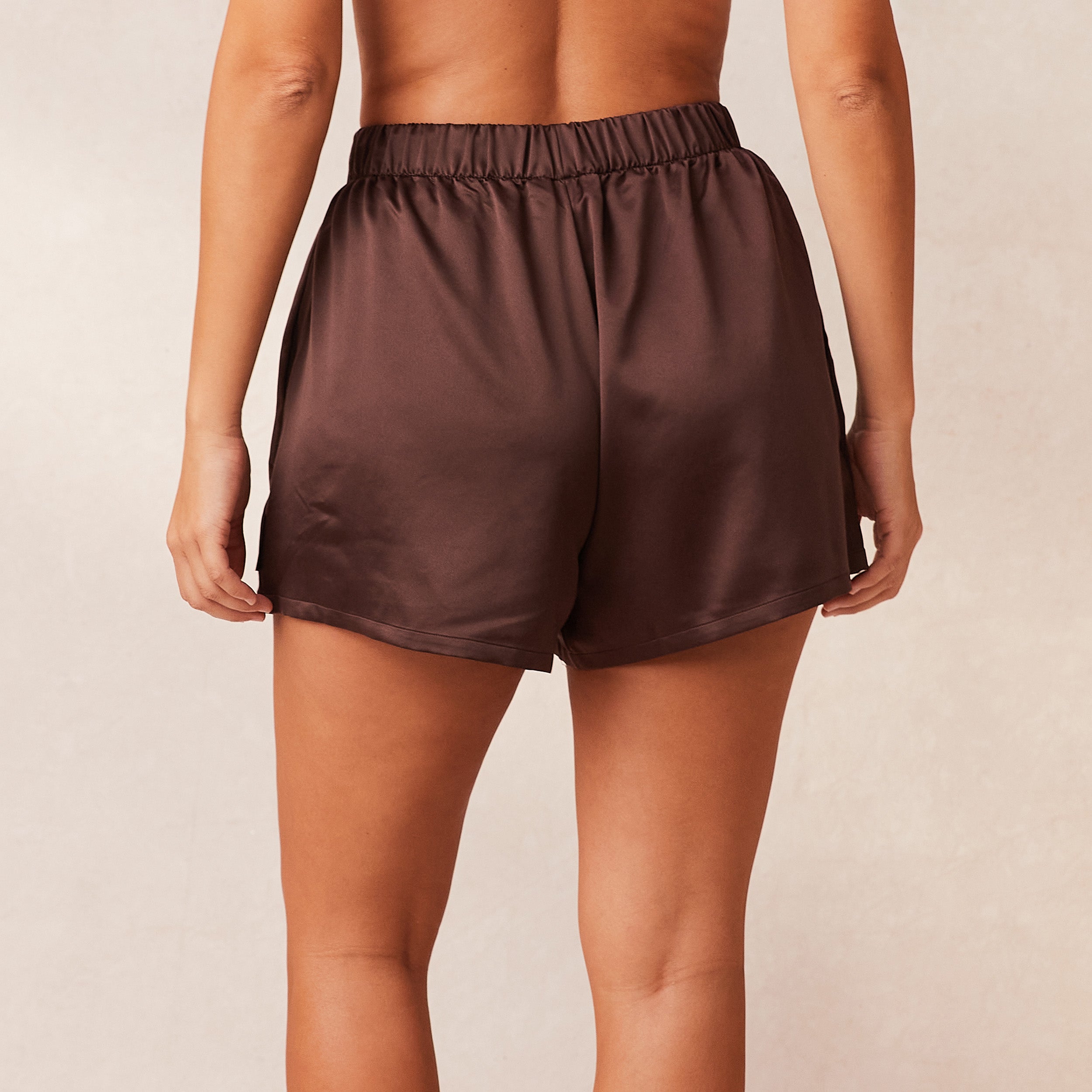 Classic Satin Pyjama Shorts  | Samaria, S