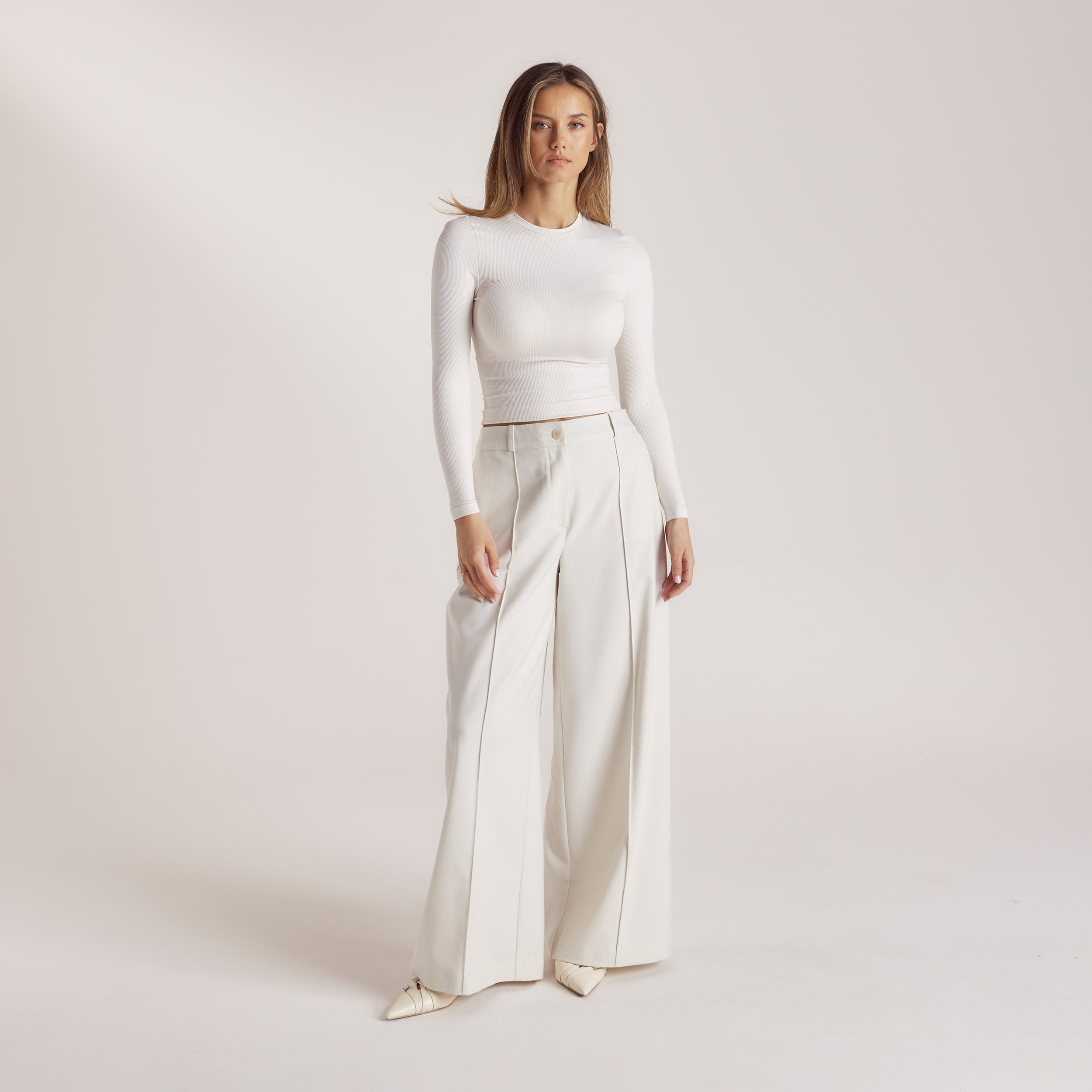 Wide-Leg Tailored Trousers | Nicola, XS/Regular