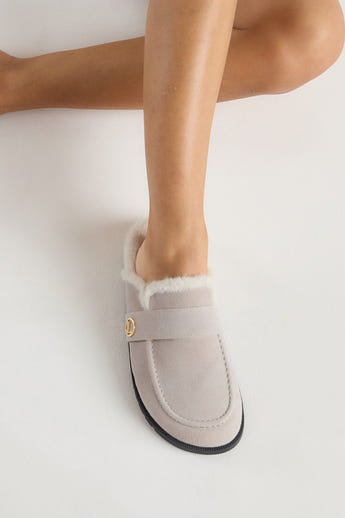 Amara Mules - Light Grey alternate