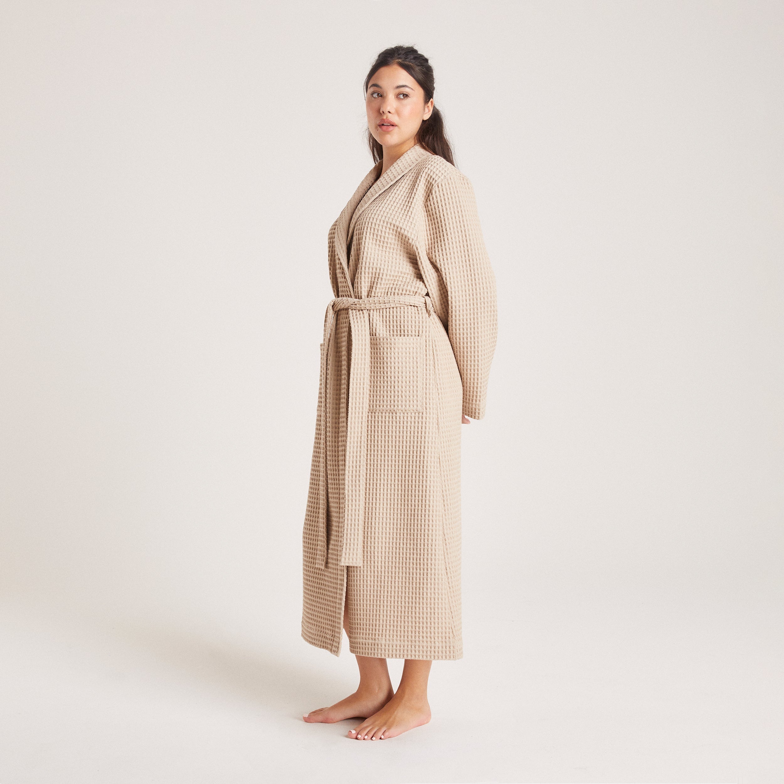 Waffle Dressing Gown | Imaani, XS-S