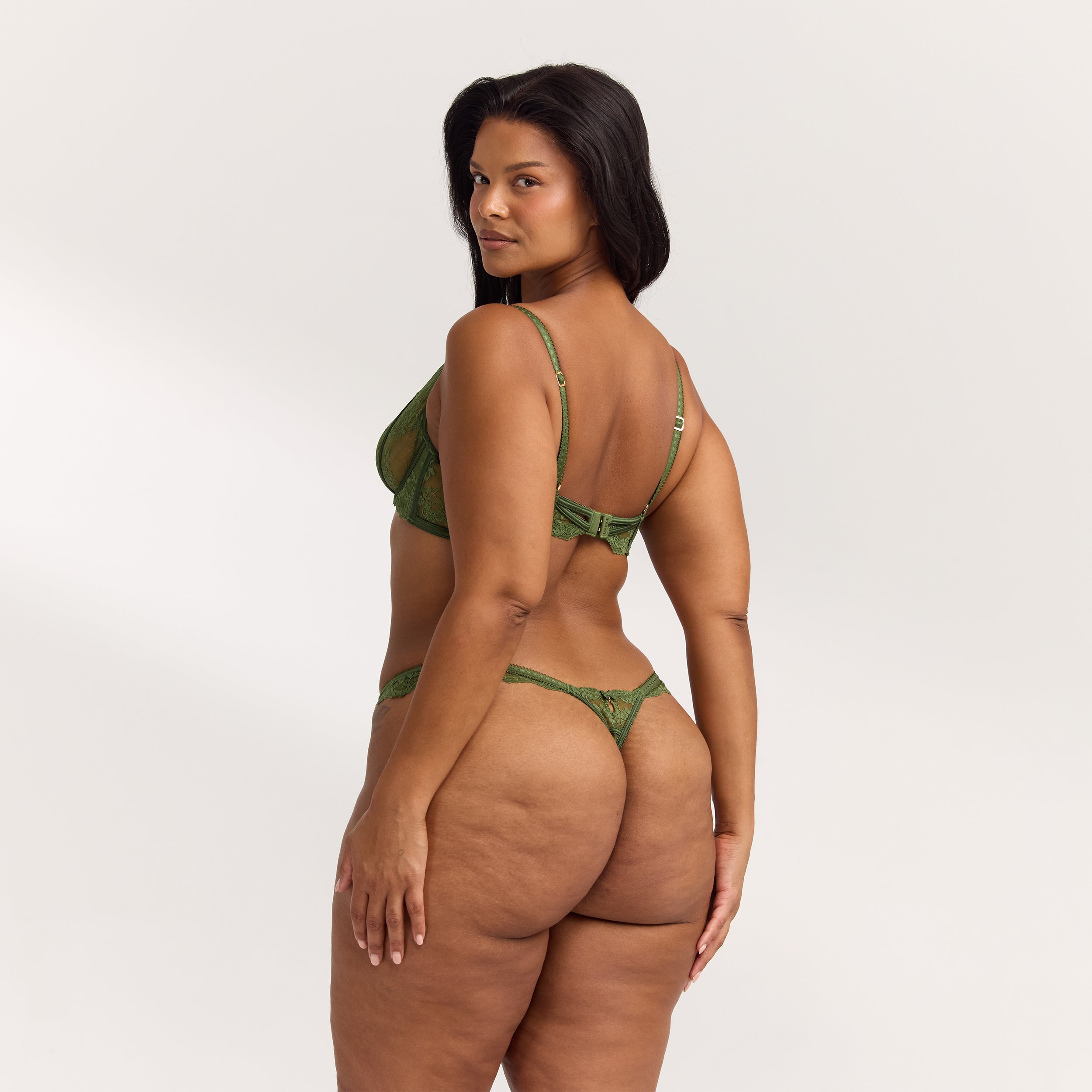 Enchant Plunge Bra | Enchant Plunge Bra - Olive
