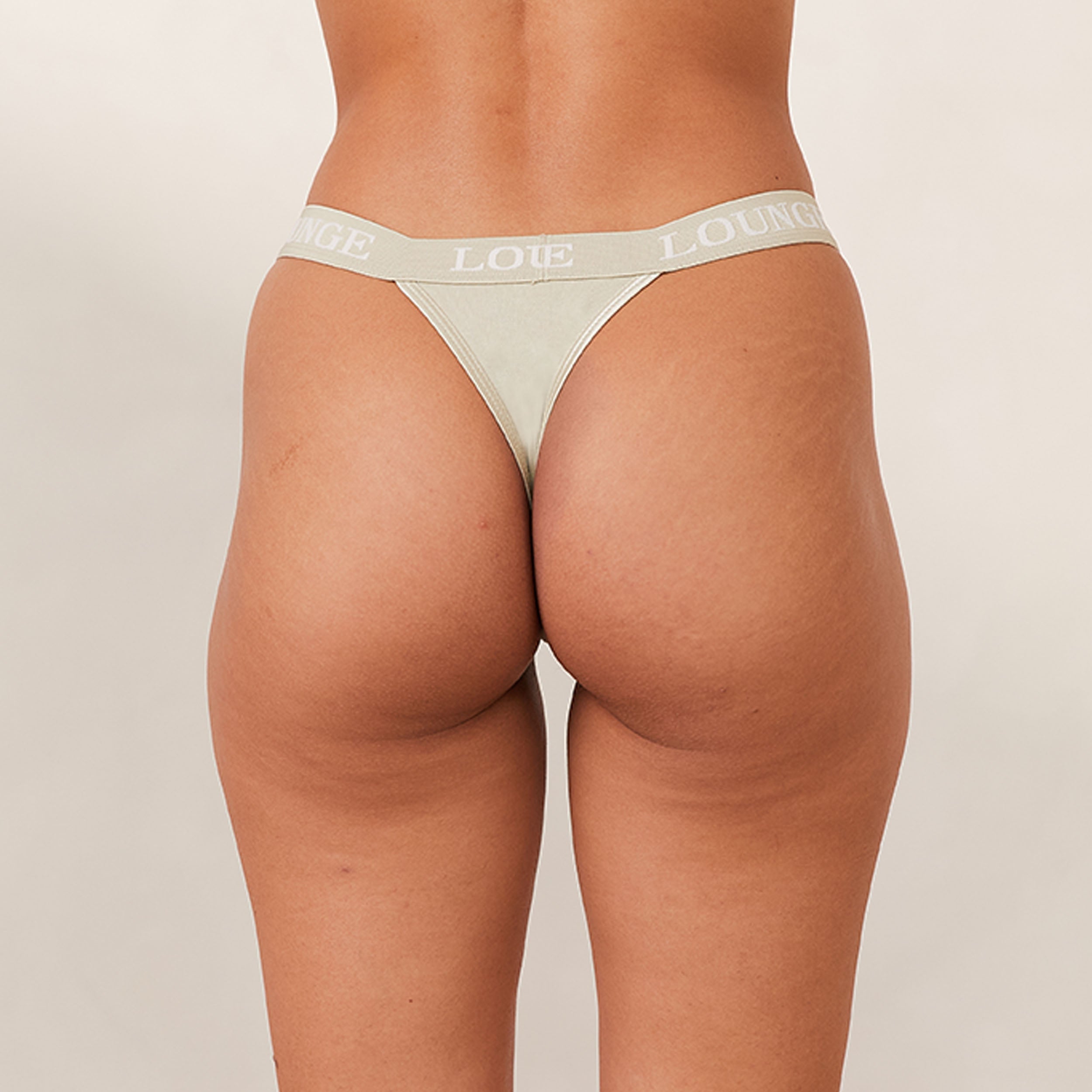 Bamboo Triangle Thong | Leidy, XS