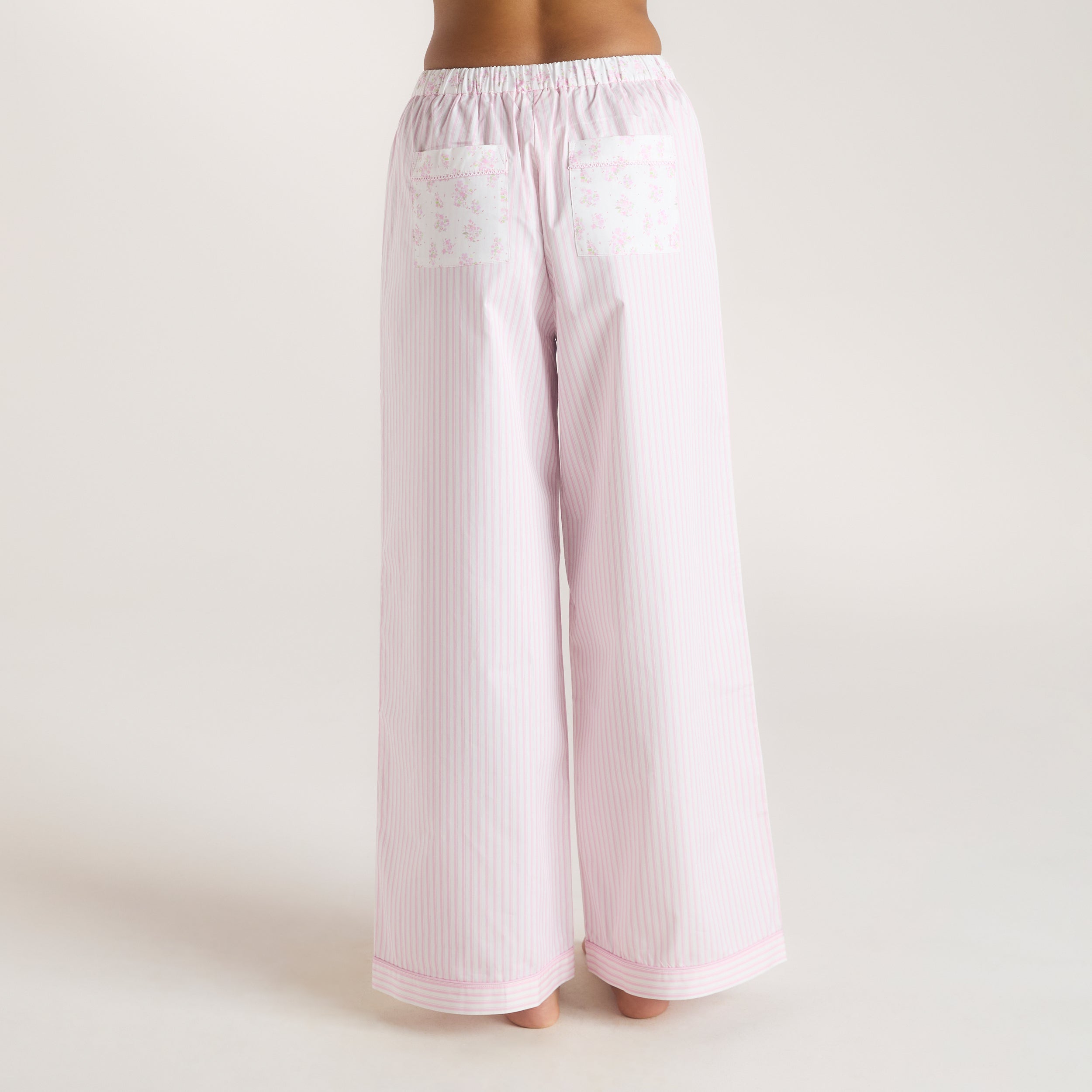 Bloom & Stripe Pyjama Bottoms | Bloom & Stripe Pyjama Bottoms - Pink