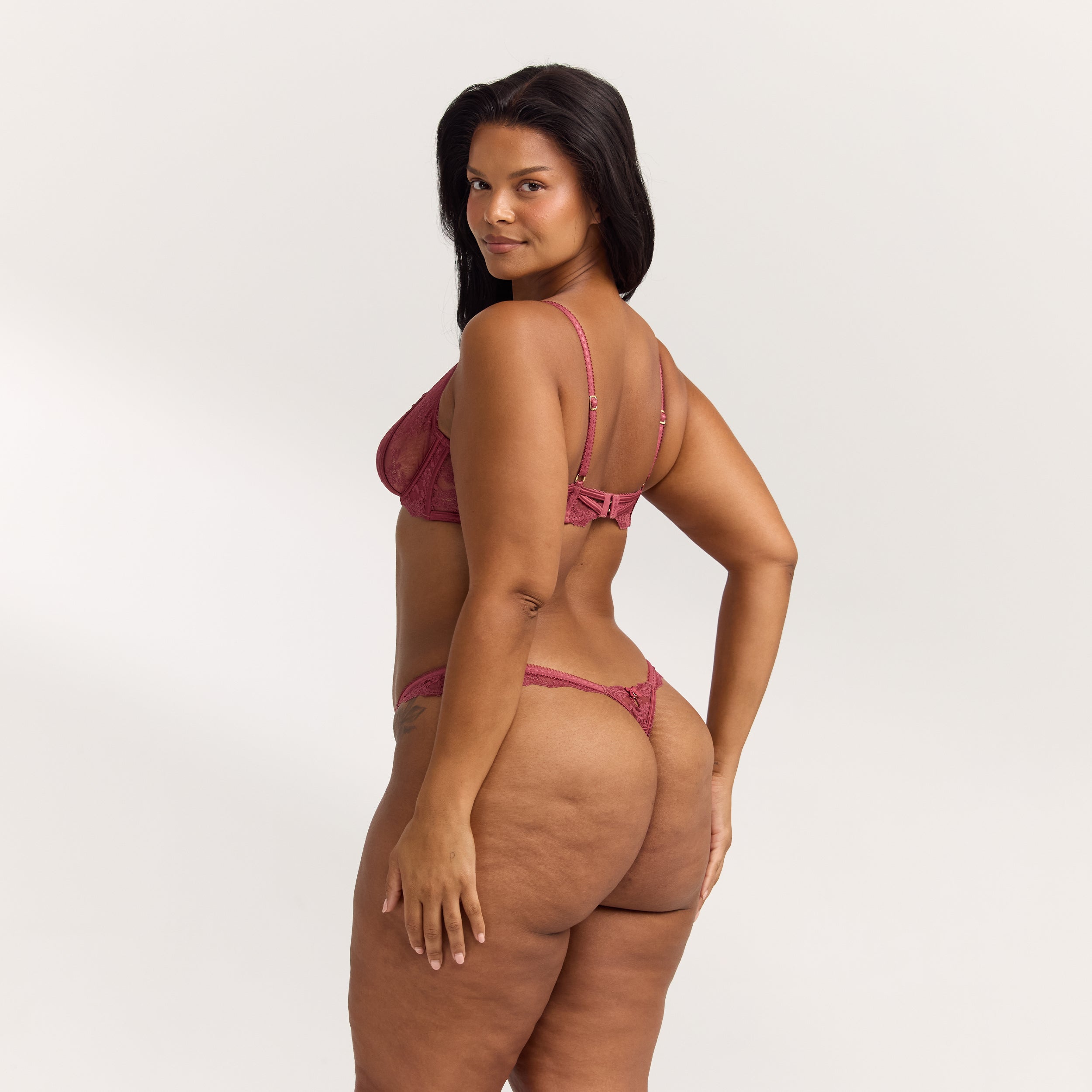 Enchant Plunge Bra | Enchant Plunge Bra - Rhubarb