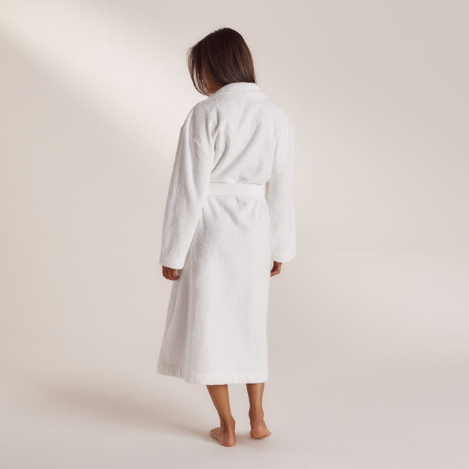Ladies White Toweling Dressing Gown Cotton Robe Ladies White Toweling Dressing Gown Hooded Bathrobe Ladies White Toweling Dressing Gown Cotton Robe Ladies White Toweling Dressing Gown Hooded Bathrobe