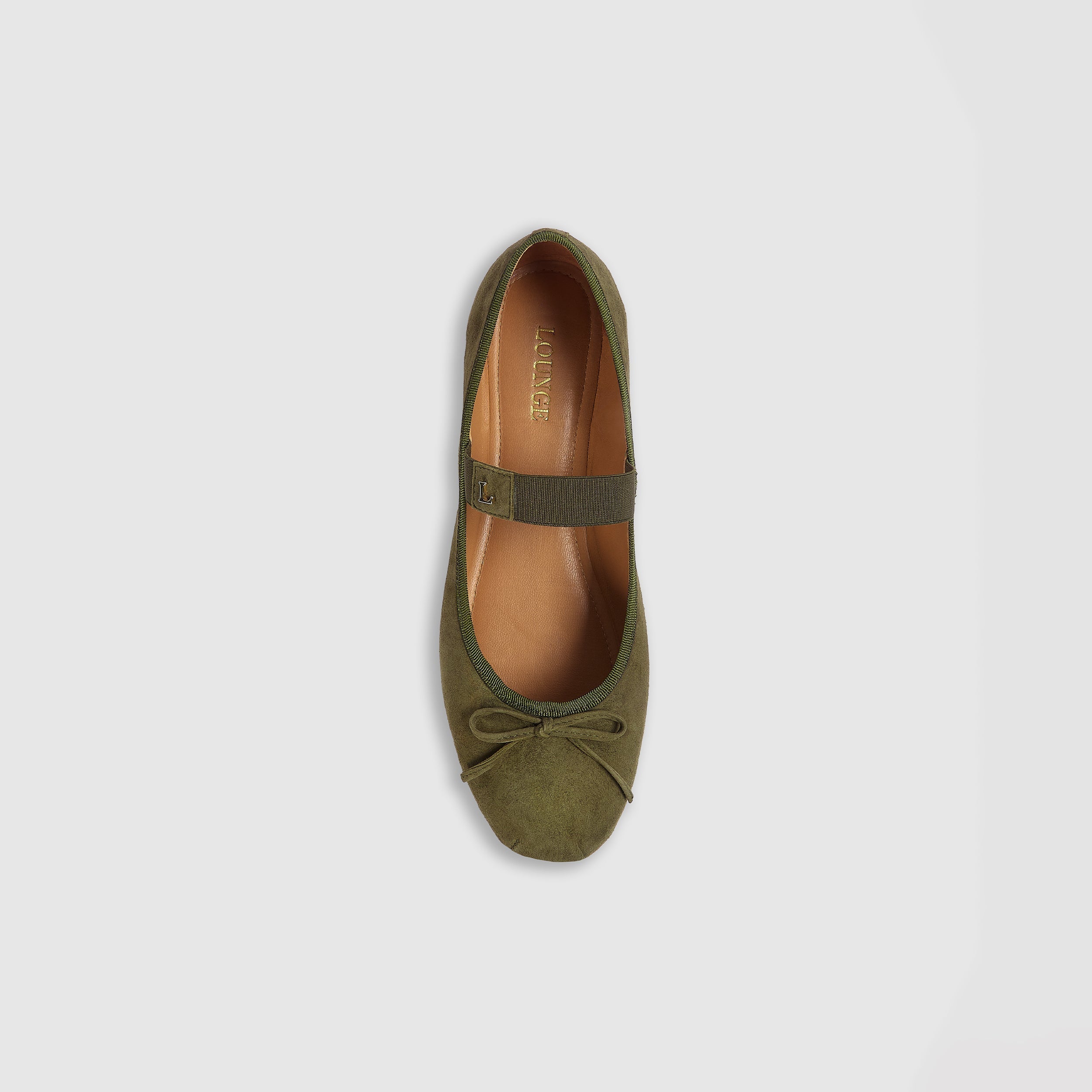 Juna Ballet Flats - Olive alternate