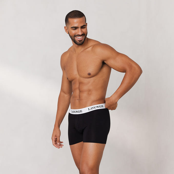 30 Boxer Men's Everyday Boxers (3-Pack) - Black
