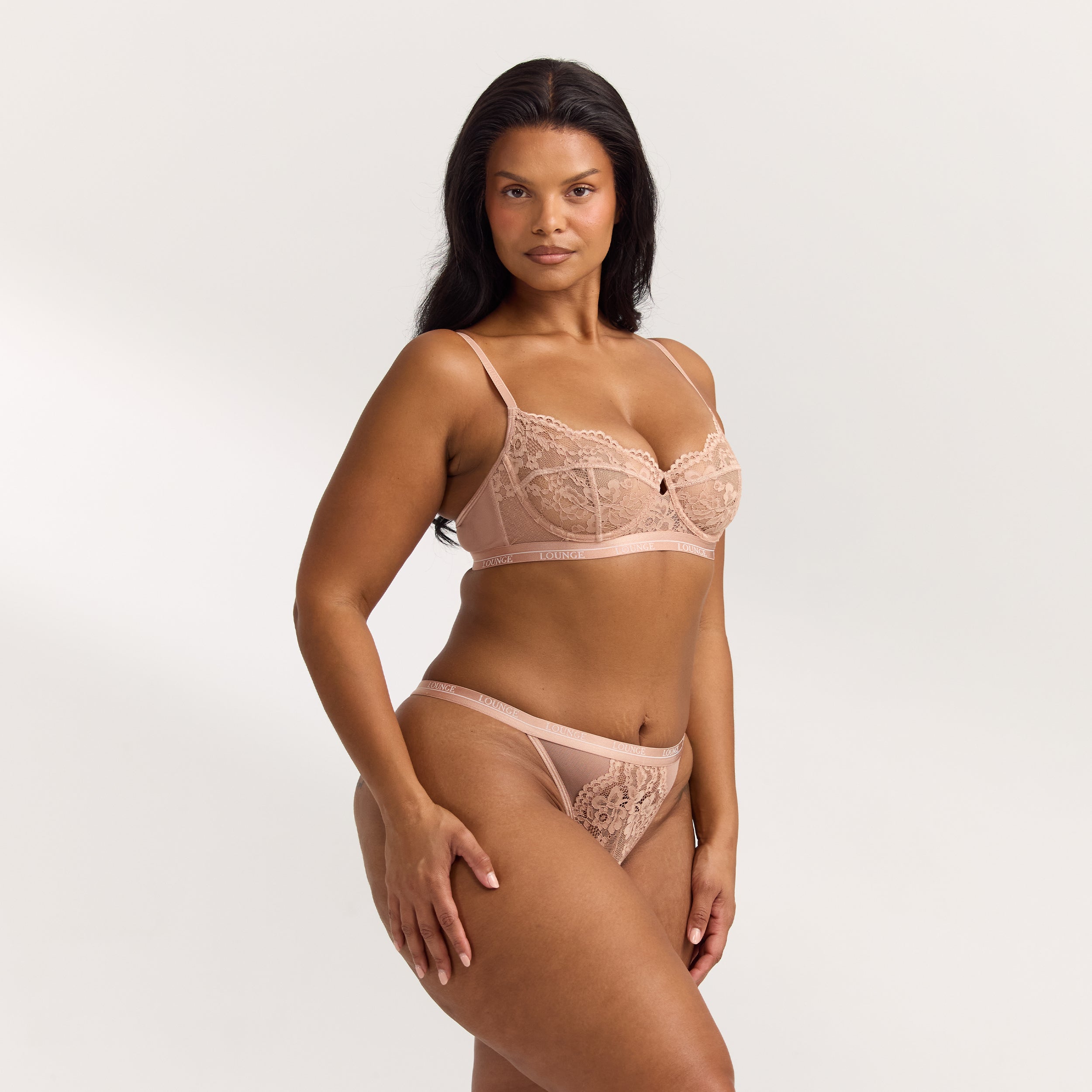 Blossom Balcony Bra | Blossom Balcony Bra  - Dusty Rose