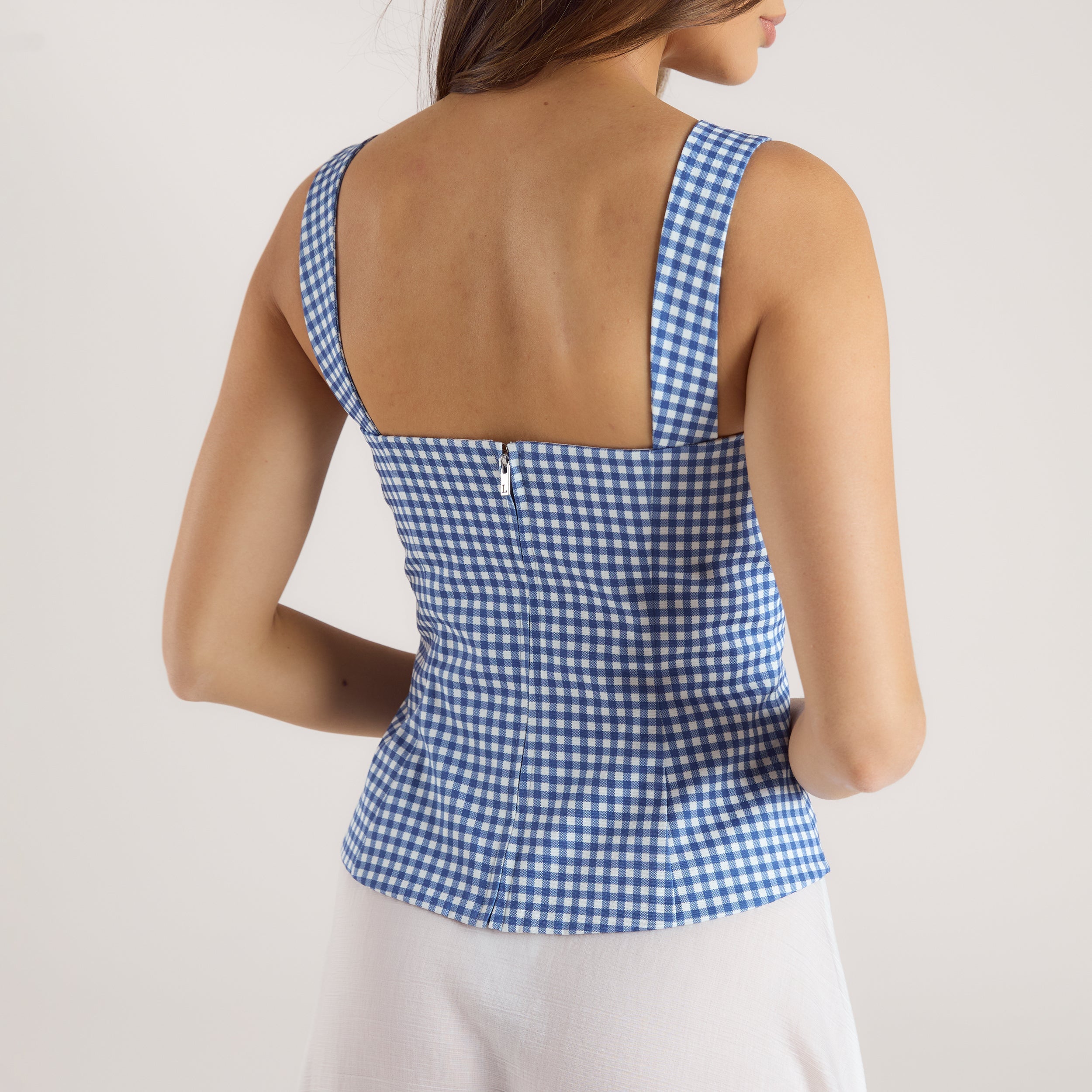 Corset Top | Corset Top - Blue