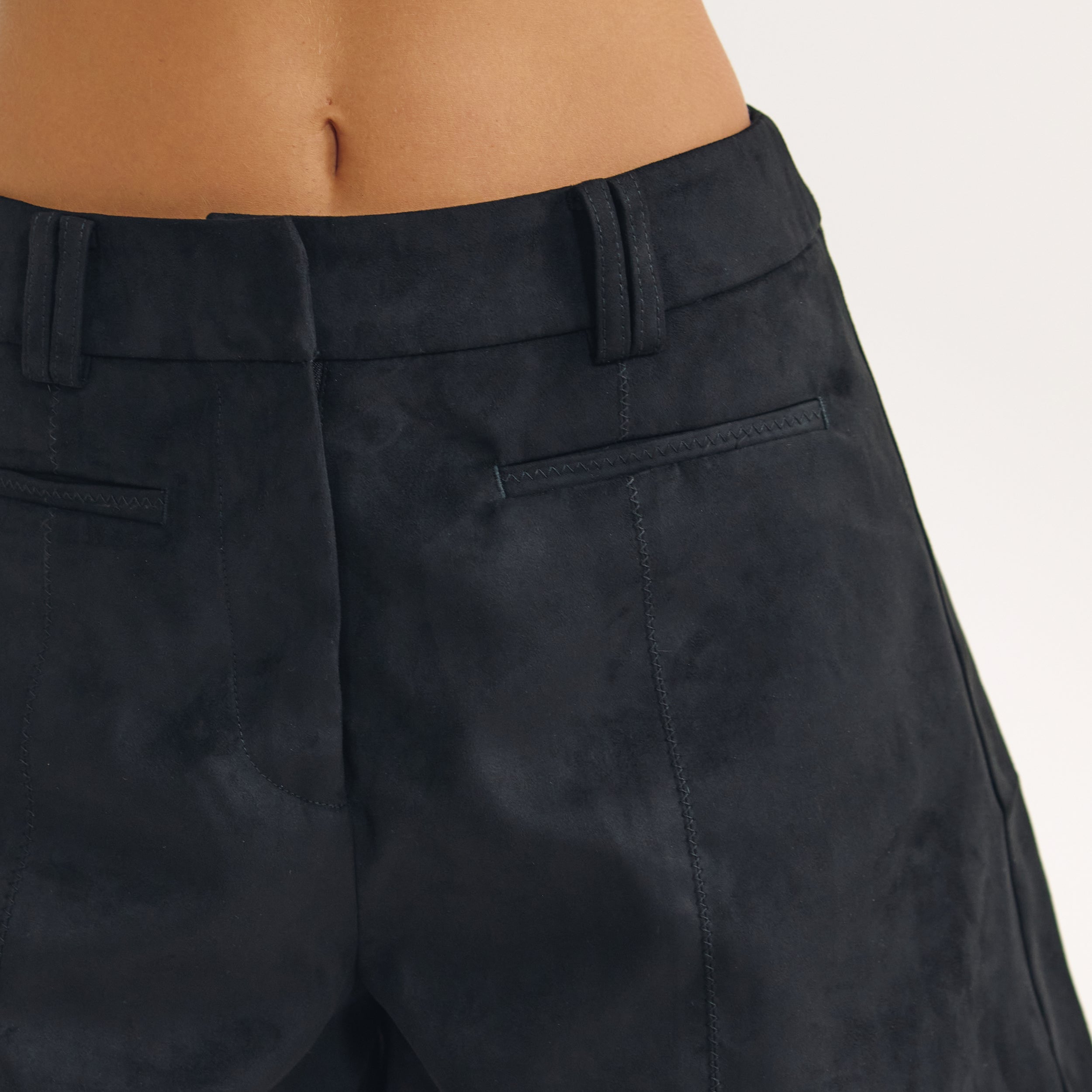 Suedette Shorts | Suedette Shorts - Black