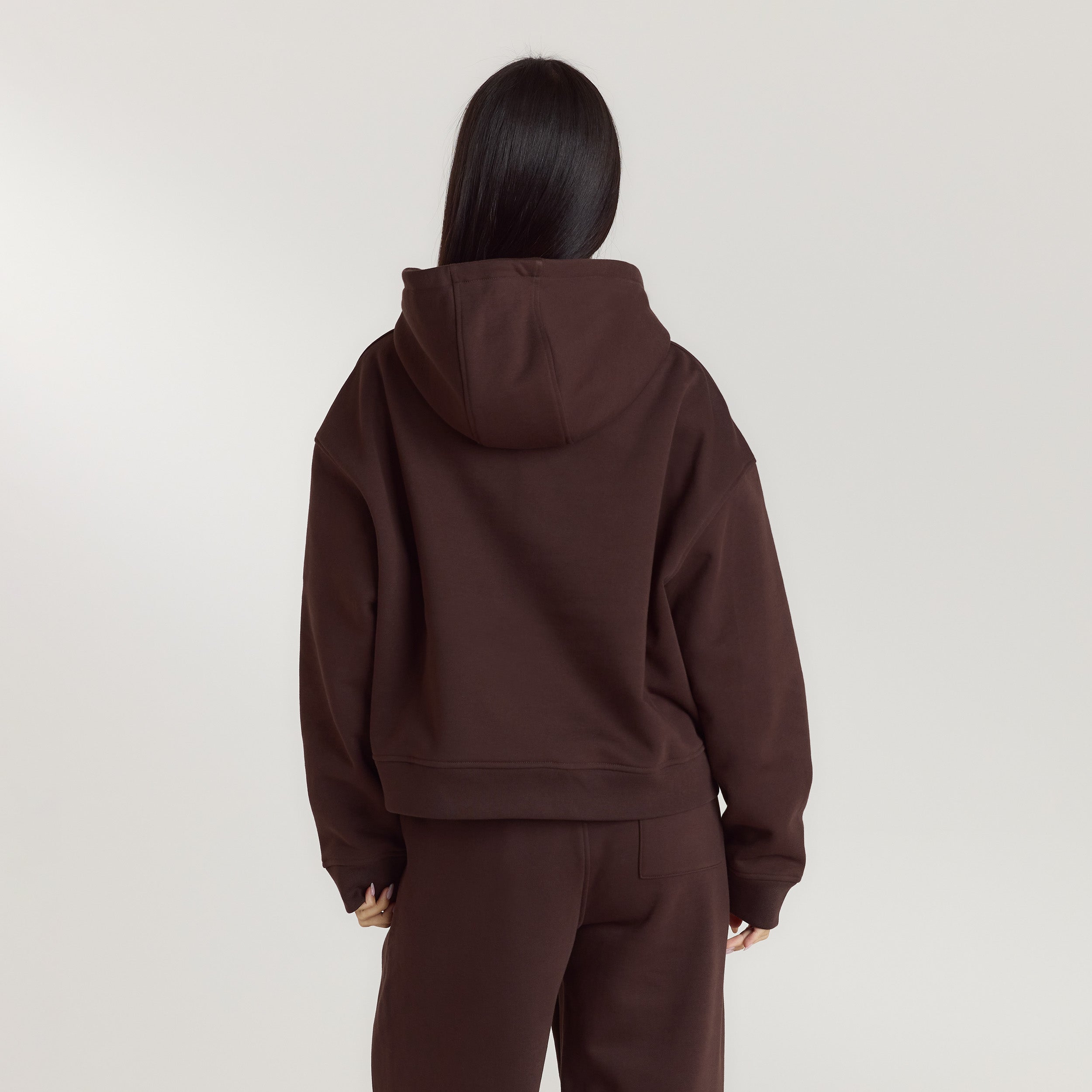 Lounge Living Hoodie | Lounge Living Hoodie - Chocolate