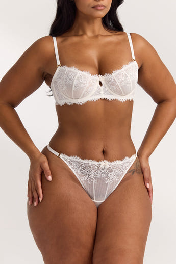 Tempt Balcony Bra - Cream