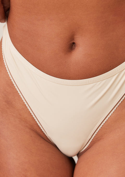 Comfort Thong - Latte – Lounge Underwear