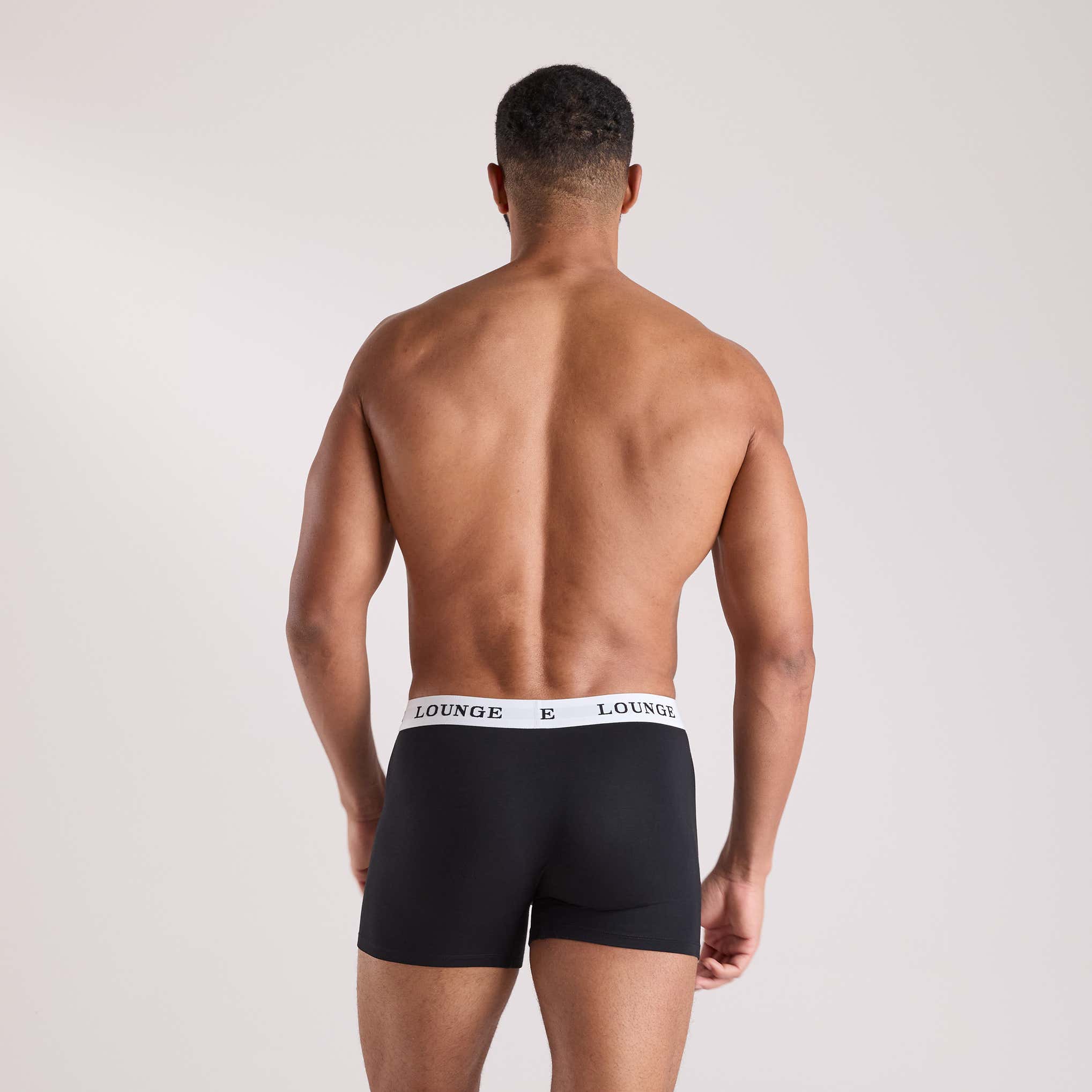 Weakling Boxer Men's Everyday Boxers (3-Pack) - Black Multi
