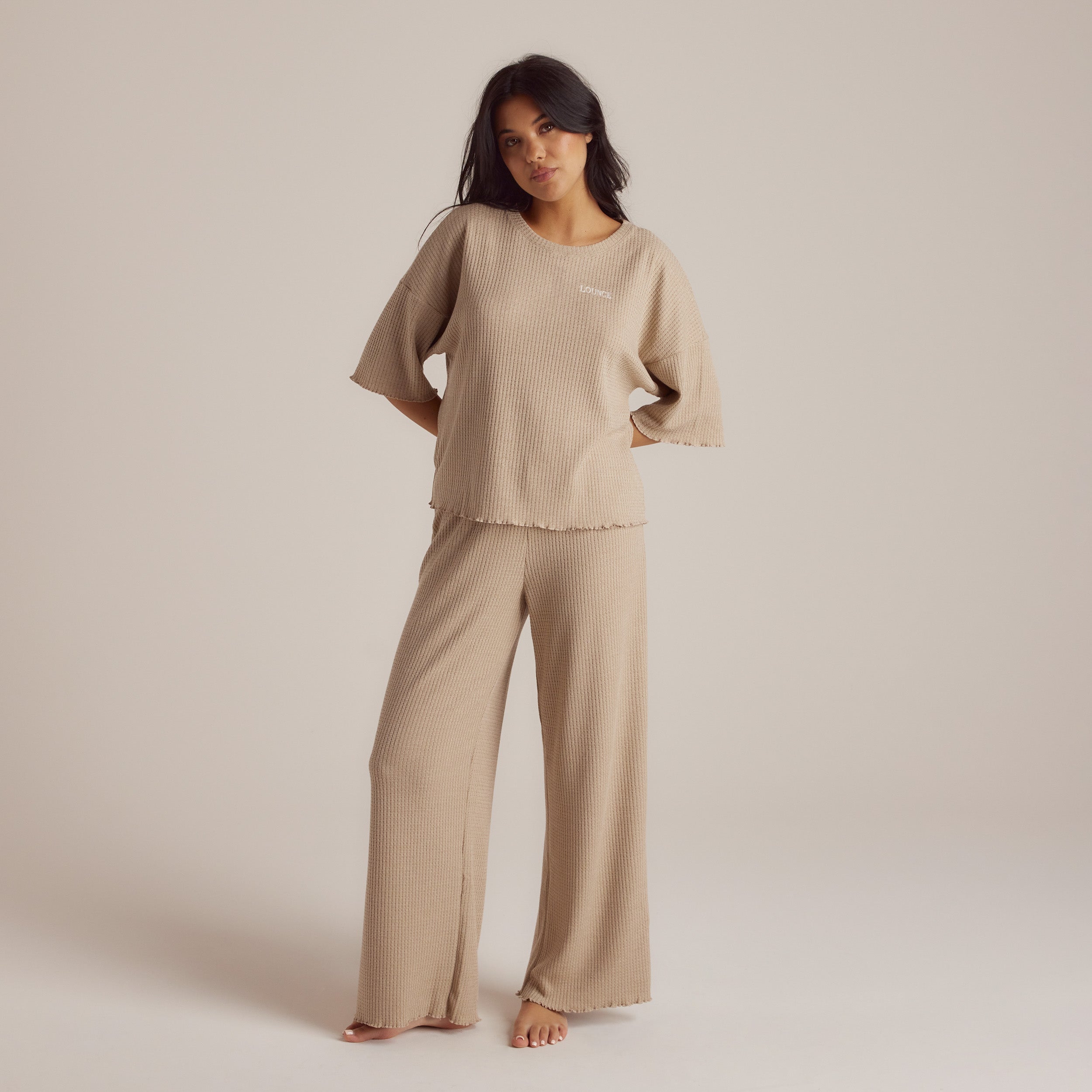 Soft Waffle Pyjama Bottoms  | Imaani, S