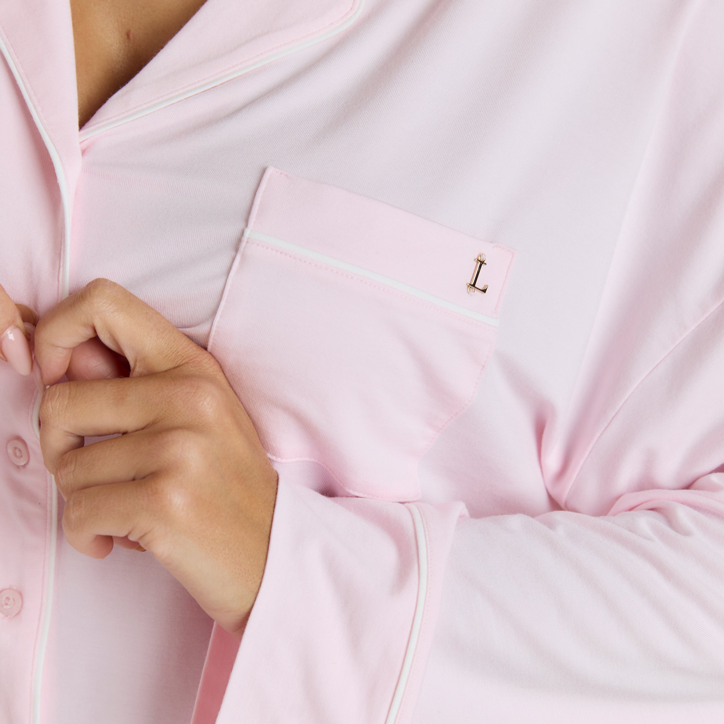 Modal Pyjama Shirt | Modal Pyjama Shirt - Pink