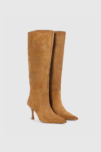 Nova Knee-High Boots - Tan alternate