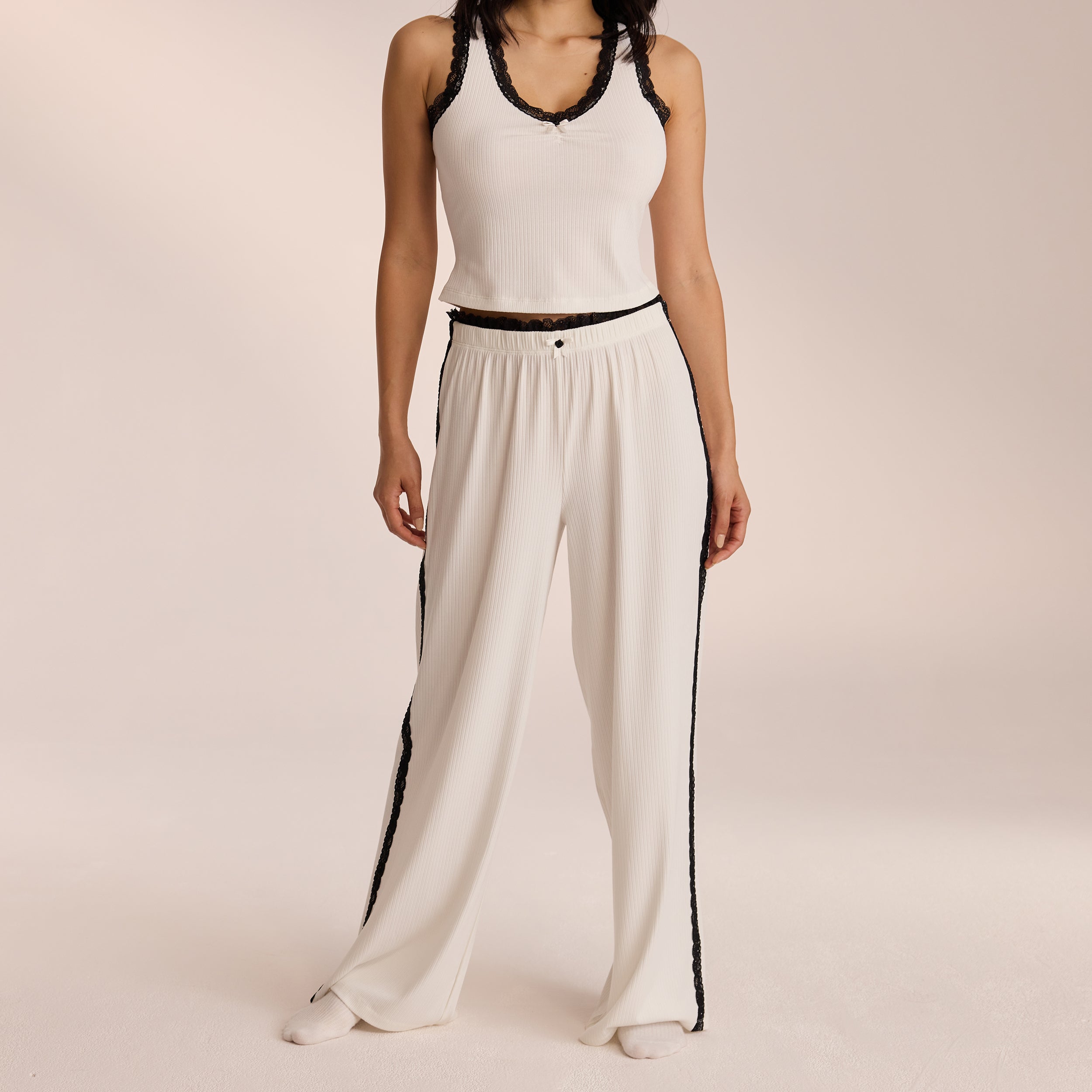 Lace Pyjama Bottoms  | Miki, S