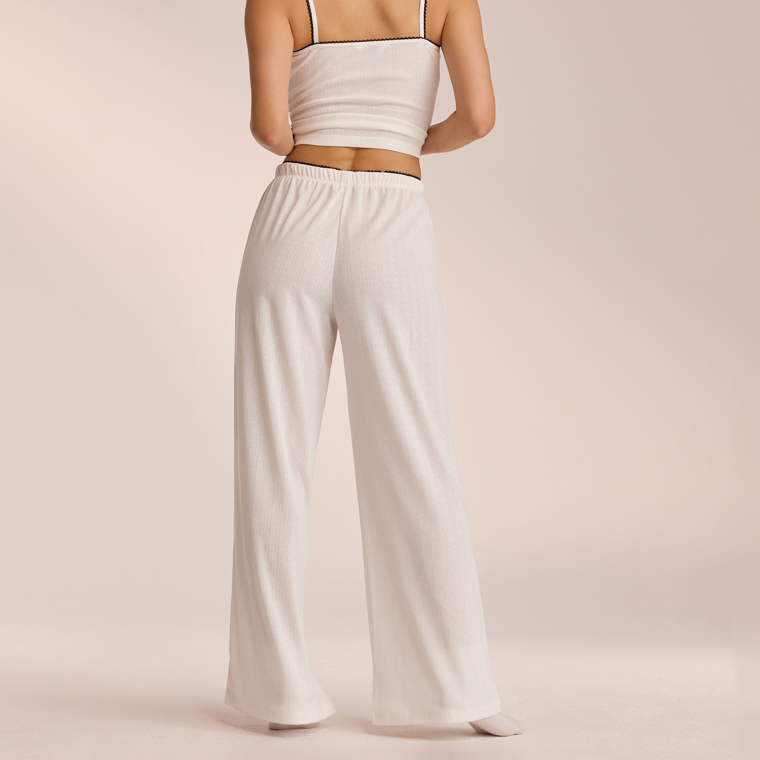 Pointelle Pyjama Bottoms  | Miki, S