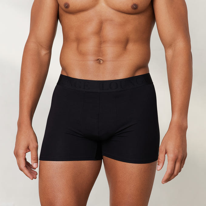 Fda Boxers Men's Luxe Boxers (3-Pack) - Black
