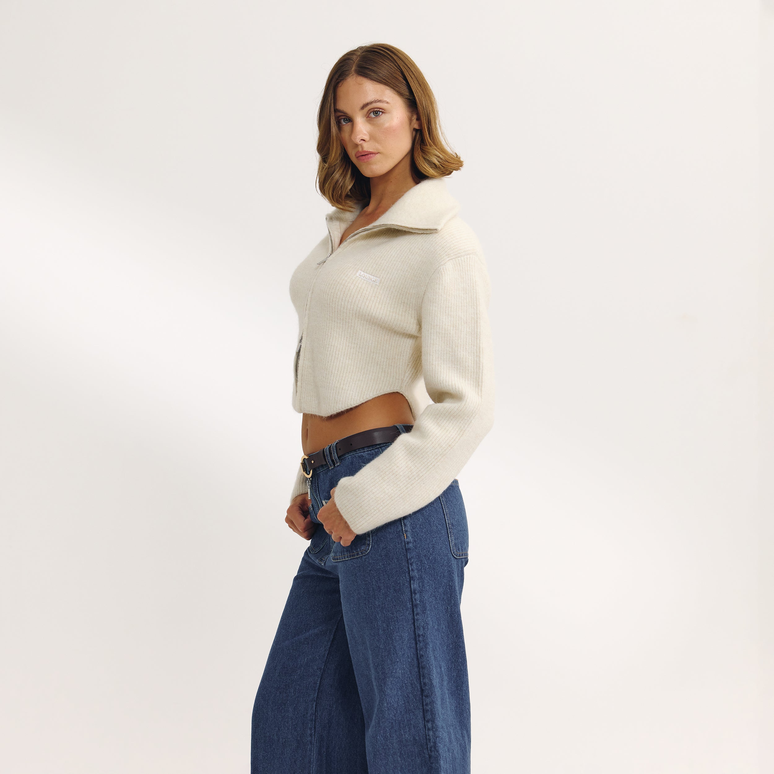 Structured Knitted Jacket | Structured Knitted Jacket - Cream