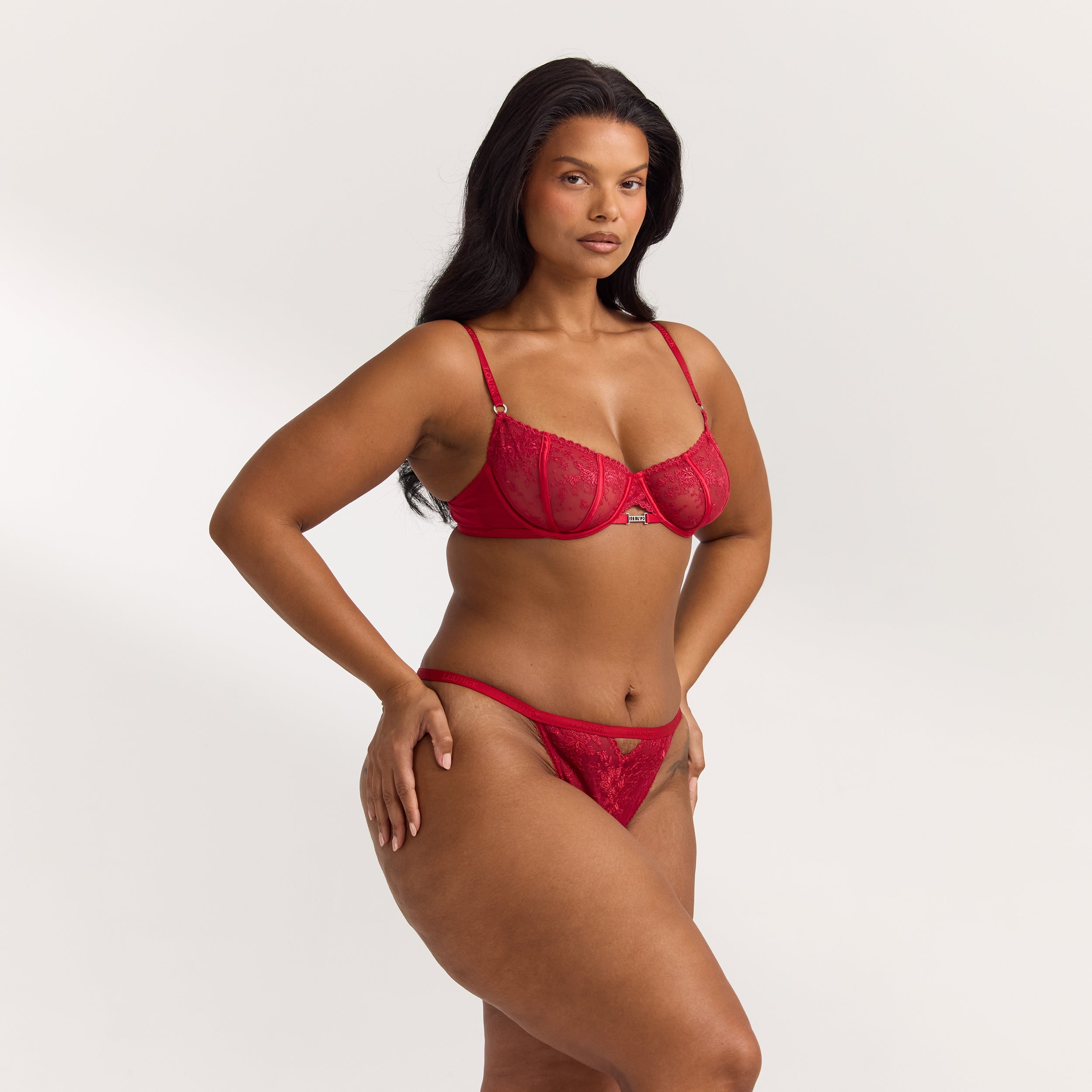Flirt Balcony Bra | Flirt Balcony Bra - Maroon