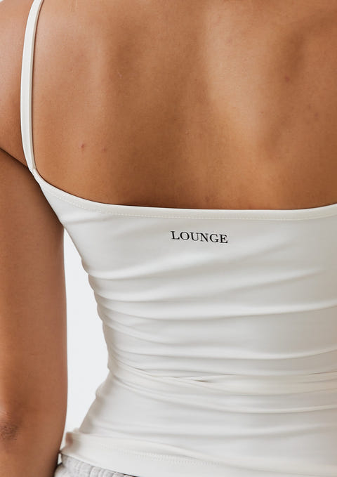 Essential Cami Top - Off White – Lounge Underwear