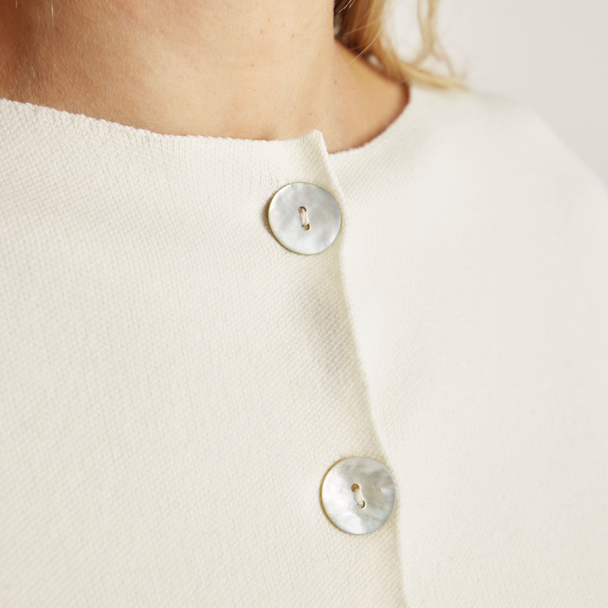 Relaxed-Fit Knitted Cardigan | Relaxed-Fit Knitted Cardigan - Stone