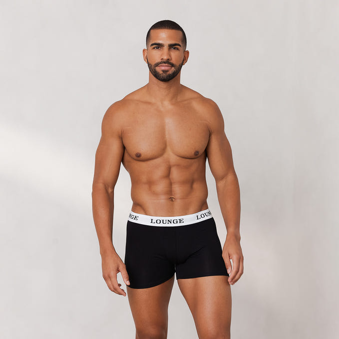 30 Boxer Men's Everyday Boxers (3-Pack) - Black