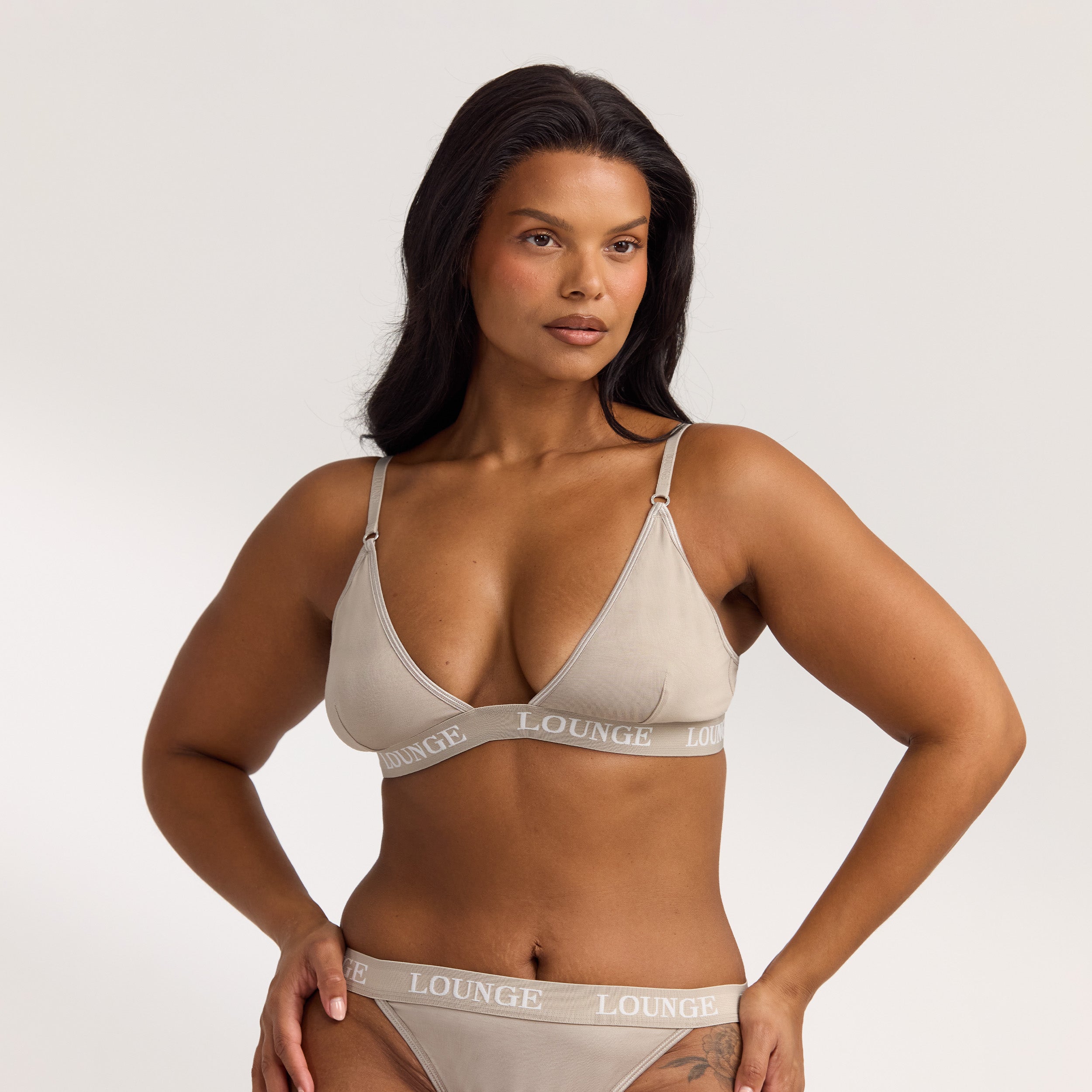 Bamboo Triangle Bra | Bamboo Triangle Bra - Oat