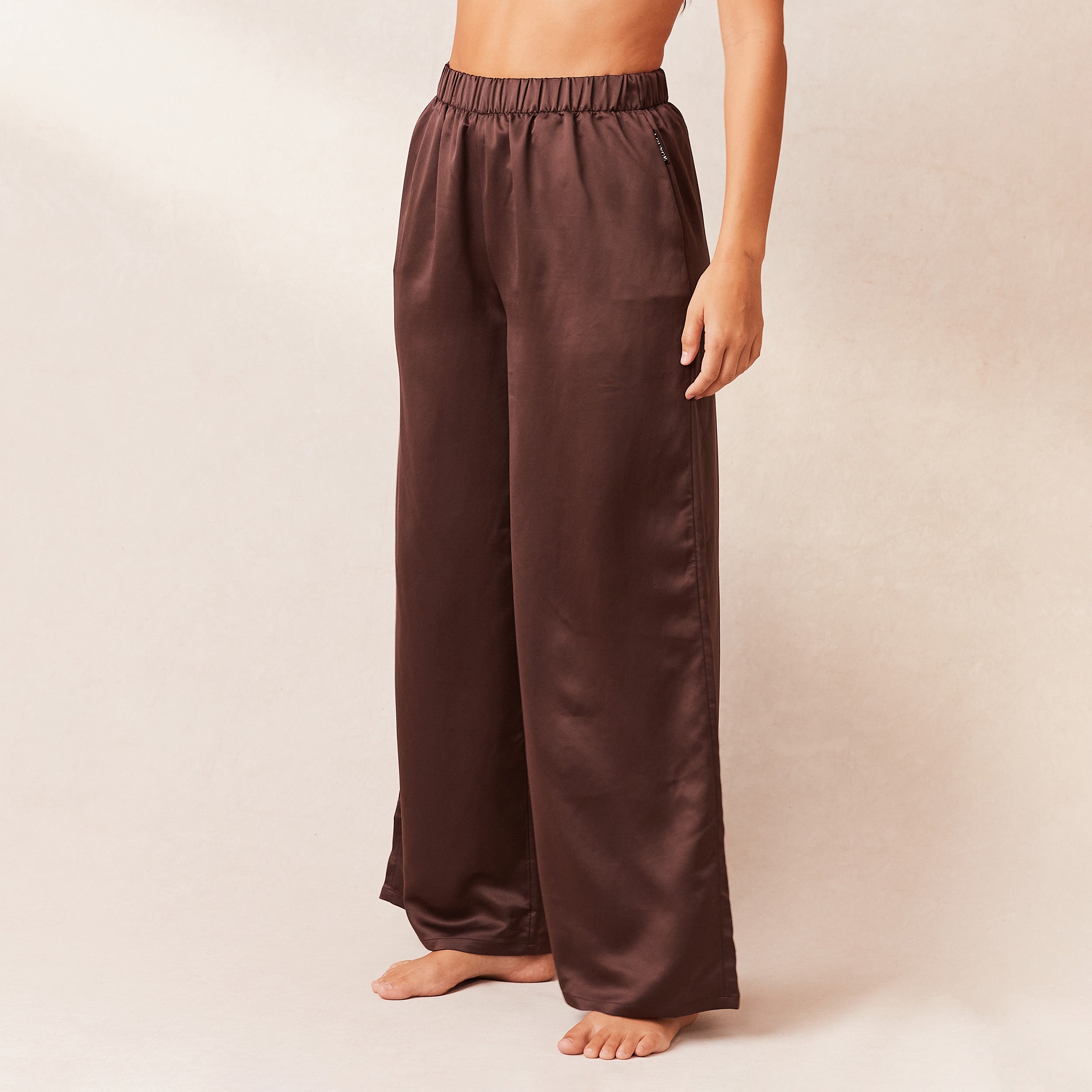 Classic Satin Pyjama Trousers | Samaria, S