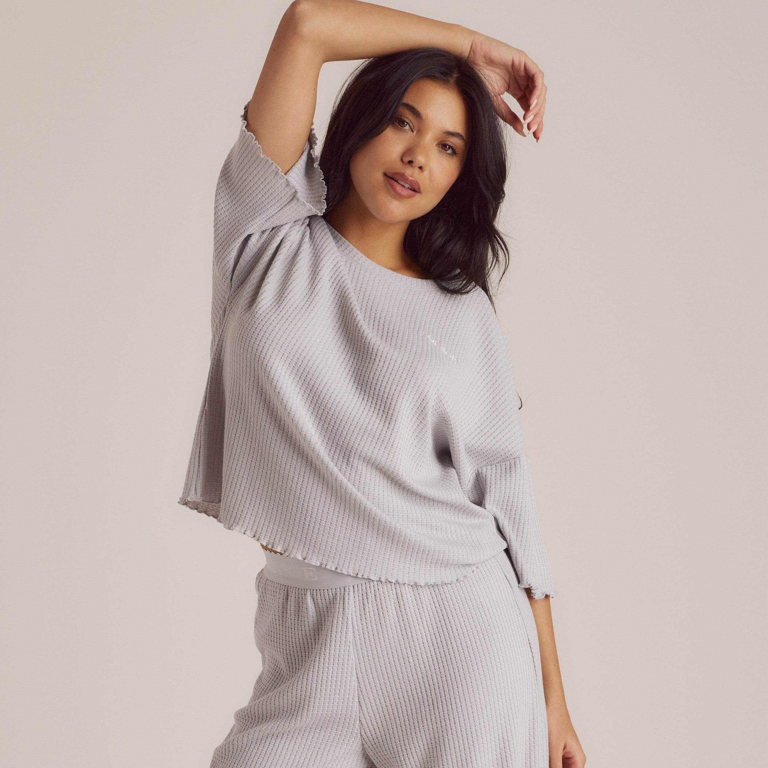 Soft Waffle Pyjama Top | Imaani, S