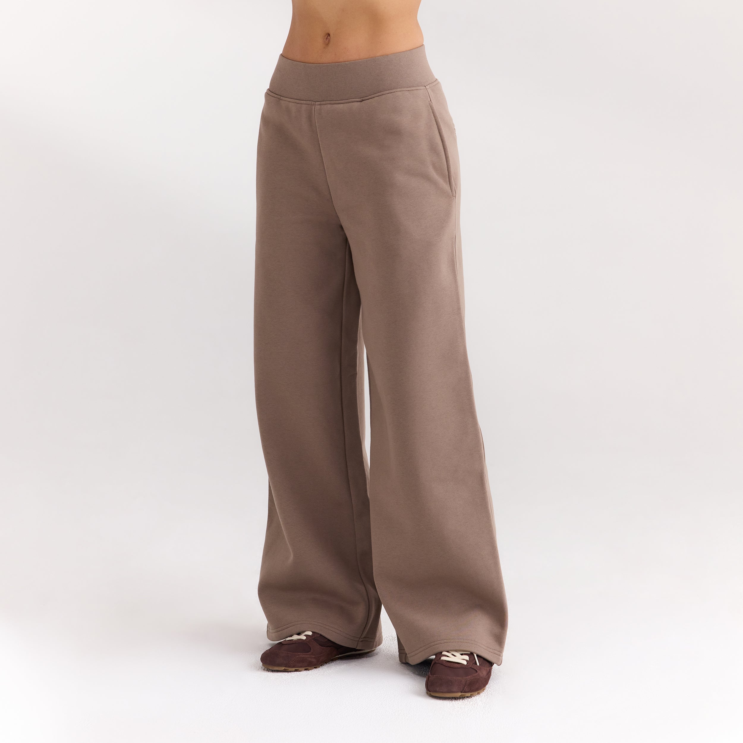 Straight-Leg Joggers | Straight-Leg Joggers - Mushroom