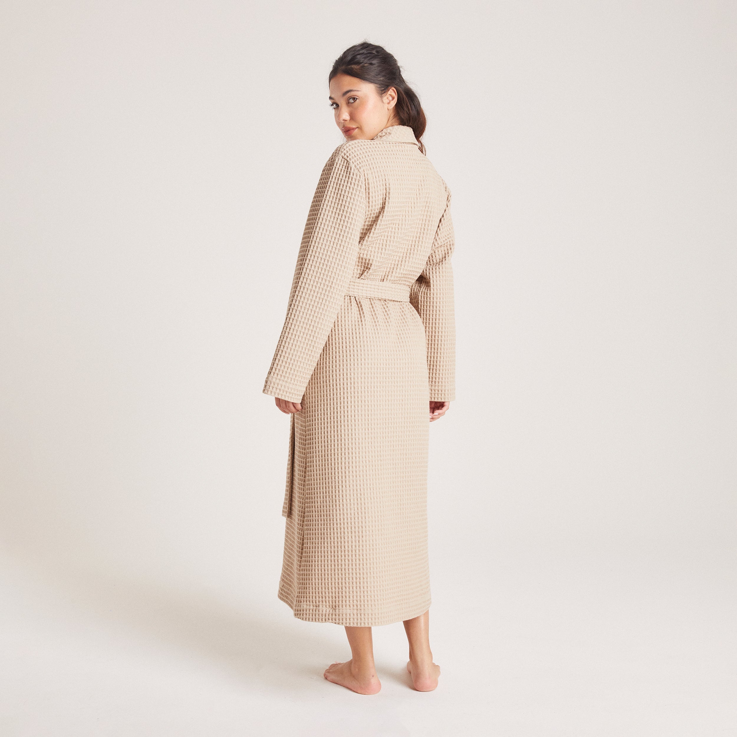 Waffle Dressing Gown | Imaani, XS-S