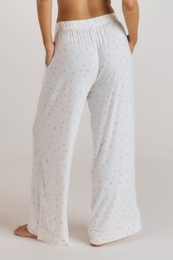 Modal Pyjama Bottoms - Floral Print alternate
