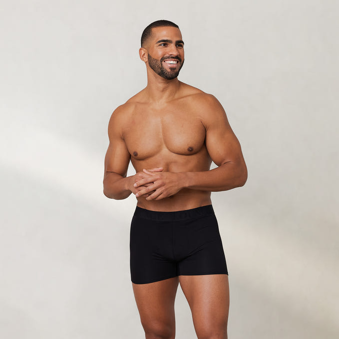 Weakling Boxer Men's Luxe Boxers (3-Pack) - Black